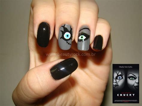 Tiffany Bride Of Chucky Nails