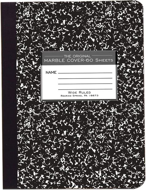 Roaring Spring Paper Products Composition Book Wide Rule