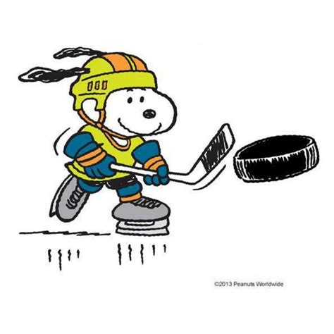 Snoopy Ice Hockey