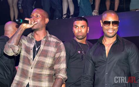 Pics Tgt Tyrese Ginuwine And Tank At Reign Saturdays Sandra Rose