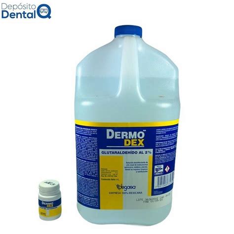 Dermodex Glutaraldehido Al Lt Dental Deposito Dental