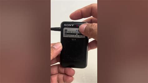 Đã Bán Radio Sony Icf Sx33 Made In Japanmẫu Radio Bỏ Túi Rất đẹp