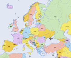 Juegos De Geograf A Juego De Test De Capitales De Europa Cerebriti