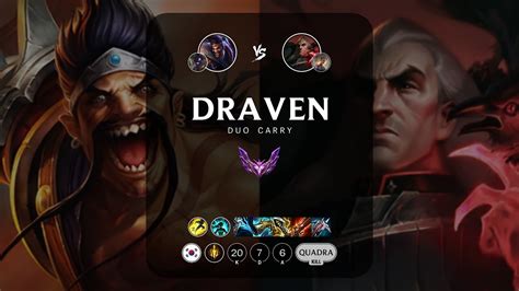 Draven ADC Vs Swain KR Master Patch 13 17 YouTube