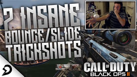 Insane Trickshots Bo Bounce Slide Trickshotting Redrc Youtube