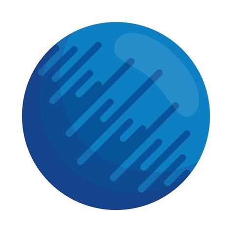 Premium Vector Beautiful Flat Blue Moon Illustration