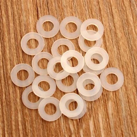 High Quality 100Pcs M4 Flat Plastic Nylon Spacer Flat Washers