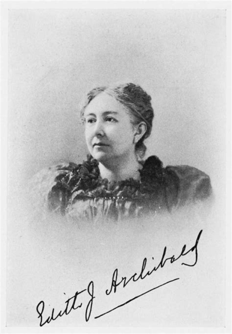 Edith Jessie Archibald National Historic Person 1854 1936