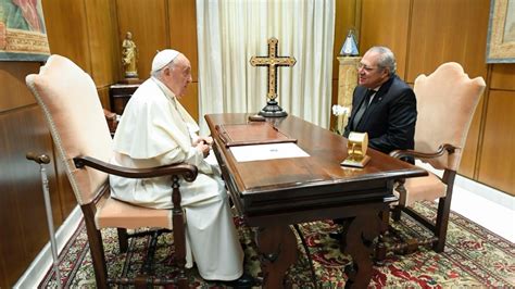 Iván Name tuvo encuentro privado con el Papa Francisco LARAZÓN CO