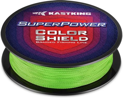 Amazon Kastking Superpower Colorshield Braided Fishing Line