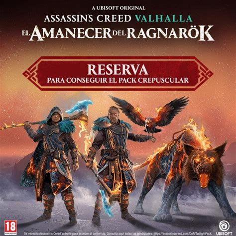 Assassins Creed Valhalla Expansión El Amanecer Del Ragnarök Código De Descarga Ps5