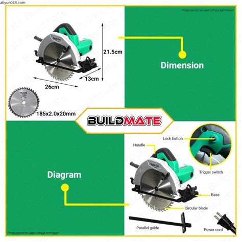 Electric Saw Mini Makita Original Electric Wood Circular Saw Power Ø185mm 7 14 1050w M5801m