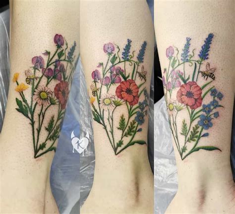 Sweet Pea Flower Tattoo Ideas And Their Meaning