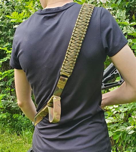 Paracord Hybrid 2 And 1 Point Rifle Sling