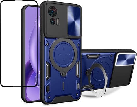 Bioplj Funda Para Oppo A G Carcasa Uso Rudo Con Cristal Templado