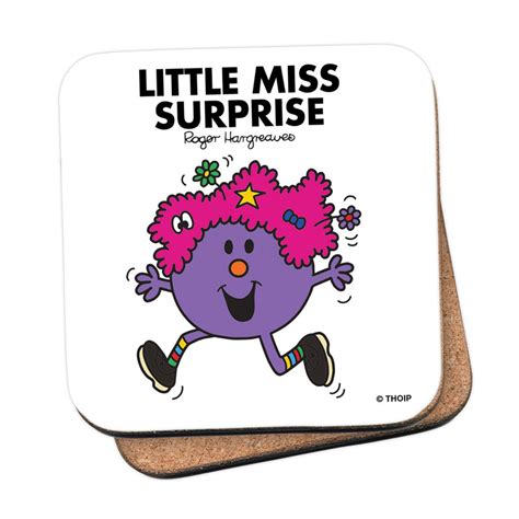 Little Miss Surprise Cork Coaster - Friends & Collectors