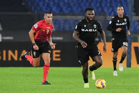 Isaac Success Udinese Stadio Olimpico Rome Editorial Stock Photo