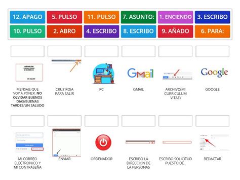 AYUDAME A MANDAR UN CORREO ELECTRONICO Match Up