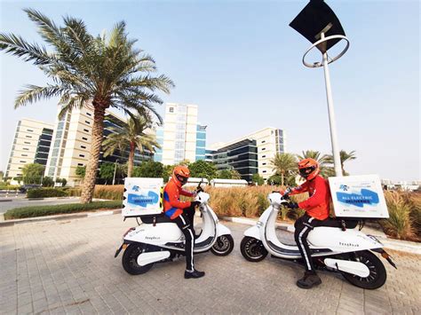 Motoboy Talabat Uae Sign Mou To Pilot Electric Bikes For Sustainable