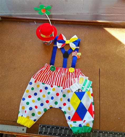 Boys Clown Costume Birthday Outfit Carnival Theme Celebration | Etsy