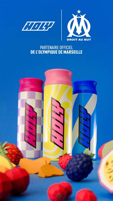 La Marque De Boissons Holy Nouveau Partenaire Officiel De L Olympique