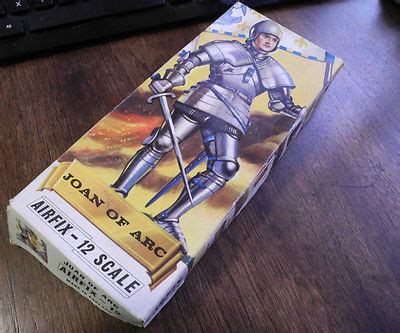 Airfix Joan Of Arc Figure Kit Original Issue Complete In Box Vintage