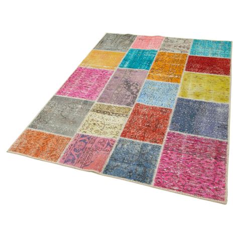 Bungalow Rose Vipin Cotton Patchwork Rug Wayfair