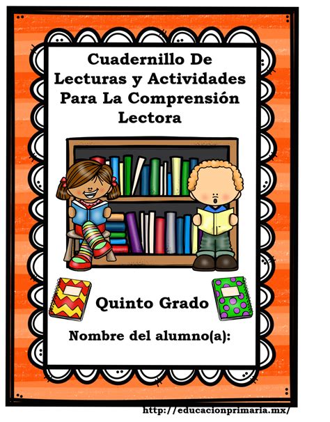 Cuadernillo De Lecturas Y Actividades De Comprensi N Lectora Para