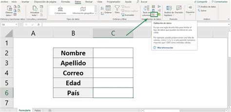 Cómo hacer una lista desplegable en Excel