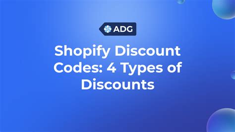 Shopify Discount Codes Types Of Discounts Advantages And How To