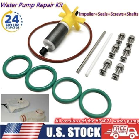 For Coleman SaluSpa Water Pump Repair Kit W Impeller Seals Screws