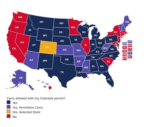 Open Carry States Map