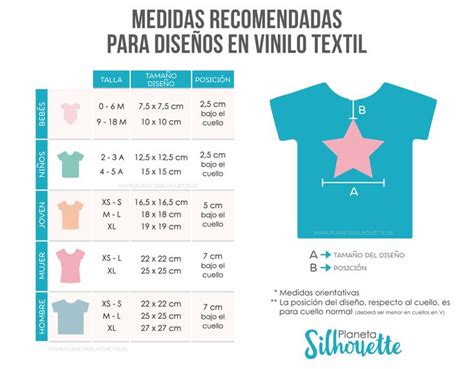 The Size And Measurements Of A T Shirt For Girls With An Image Of A Star