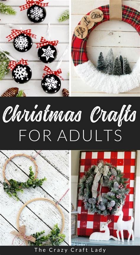 25 Very Merry Christmas Crafts for Adults | Homemade christmas crafts ...