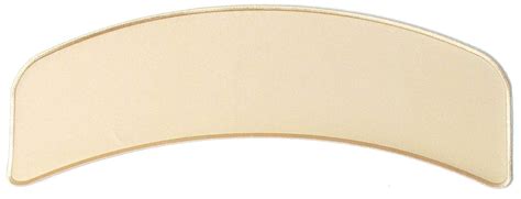 Tan 11 Inch Arched Blank Patch Rocker Embroidered Patches Thecheapplace