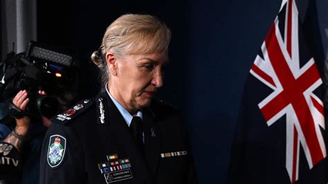 Qld Police Commissioner Katarina Carroll Is Farewelled On Her Last Day