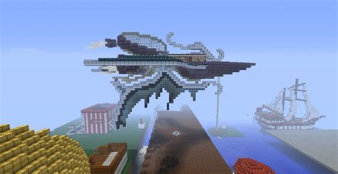 Final Fantasy Inspired Airship Minecraft Map