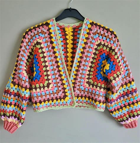 The Granny Hexagon Cardigan Crochet Pattern By Craft And A Cuppa Artofit