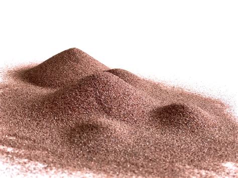 Natural Red Garnet Sand For Precision Water Jet Cutting Water Jet Cut