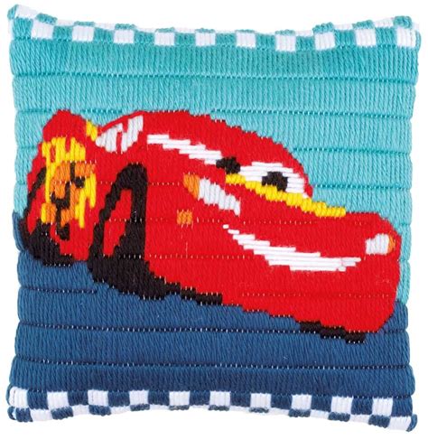 Cars Lightning McQueen Cuscino Punto Lanciato