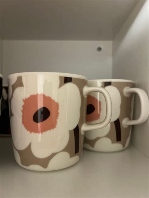 Marimekko Oiva Unikko Mukit 4dl Tori