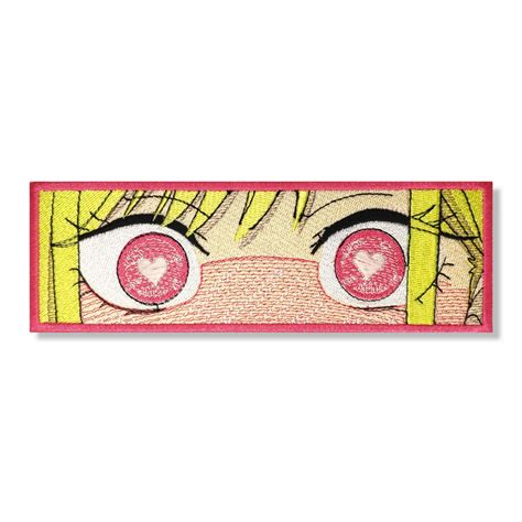 Anime Manga Eyes Embroidered Patch - Etsy