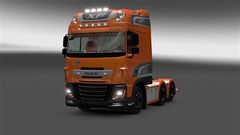 DAF XF EURO 6 INTERIOR EXTERIOR REWORK V1 1 ETS2 Mods Euro Truck