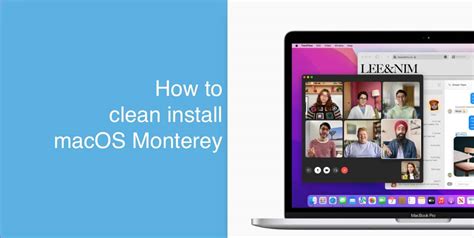 How To Clean Install Macos Monterey On A Mac Ithinkdifferent