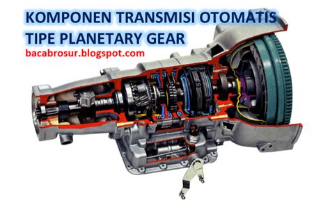 Komponen Transmisi Otomatis Mobil Tipe Planetary Gear Ombro