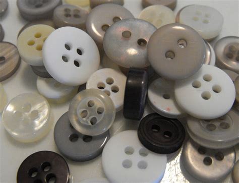 Wedding Buttons 50 Small Assorted Round Sewing Crafting Bulk Buttons