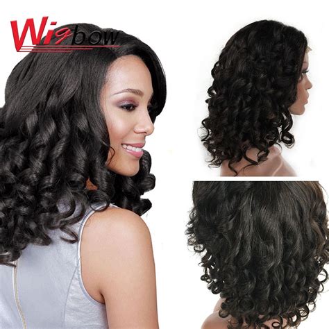 Bouncy Curly Hair Wig Brazilian Lace Front Human Hair Wigs Short Human Hair Wigs For Black Women