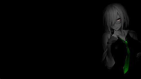 Anime Anime Girls Monochrome Selective Coloring Wallpaper Resolution 1920x1080 Id 1219076