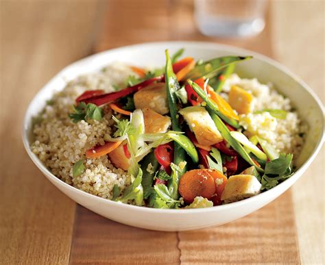 Quinoa And Vegetable Stir Fry Recipe Food Menu