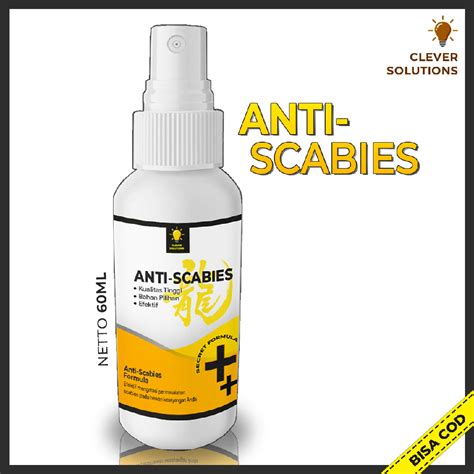 Jual ANTI SCABIES SPRAY Obat Jamur Kucing Scabies Demodex Impetigo